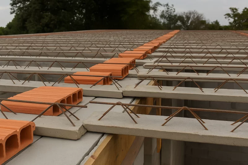 Imagem de Vigota Treliçada para Laje (Trilho de Laje)